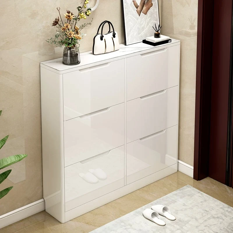 Entrance Storage Rack Shoe Cabinet Drawer Type Shelf Shoe Cabinet Space Saving Vertical Organizer Szafki Do Salonu Furniture