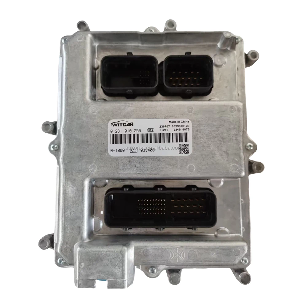 

New 0281010255 ECU Engine Control Unit For MAN 51258037081 D2066 TGL Euro 3 TGA High Quality Controller With Program For Bosch