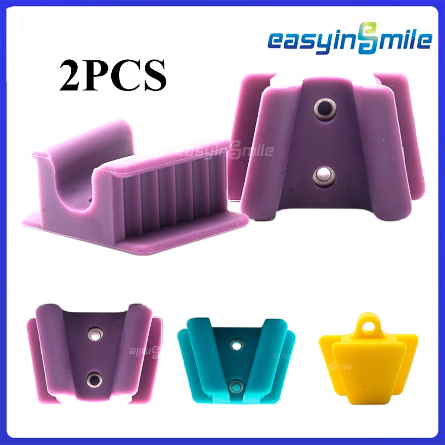 

EASYINSMILE Dental Oral Occlusal Pad Rubber Bite Opener Blocks Teeth Prop Opener Retractor Dentistry Dentist Material Size S/M/L