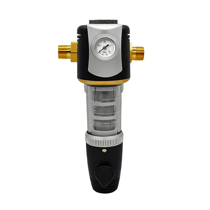 Pre-filter, Automatic Flushing and Backwashing, Centrifugal Sediment Water Filter, Whole-House Water Purification System