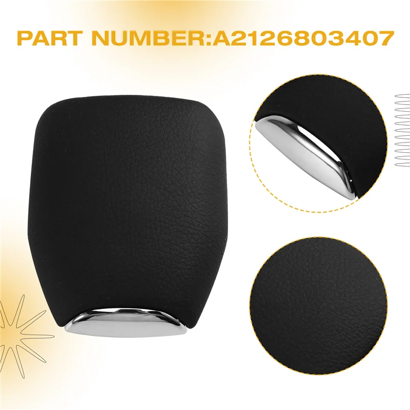 NEW-For  E-Class W212 10-16 Armrest Storage Box Lid Cover Button Cover A2126803407 Center Console Armrest Box