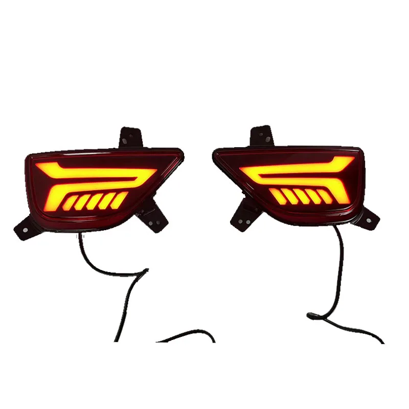 

1 Pair Tail Lights For Chevrolet Chuangku 2017-2018 Rear Signal Taillight Fog Lamp Car Assembly Rear Bumper Fog Lamp