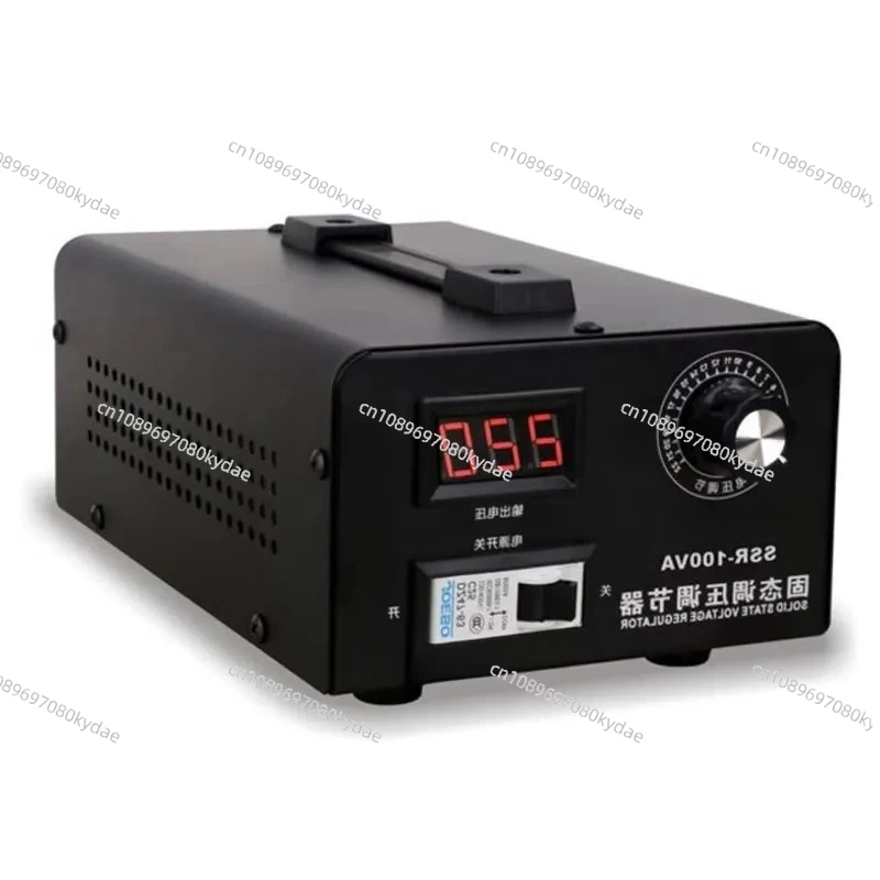 

Silicon Controlled Electronic Voltage Regulator, Single Phase Solid State Voltage Regulator, AC 220V 100A, SSR-100A