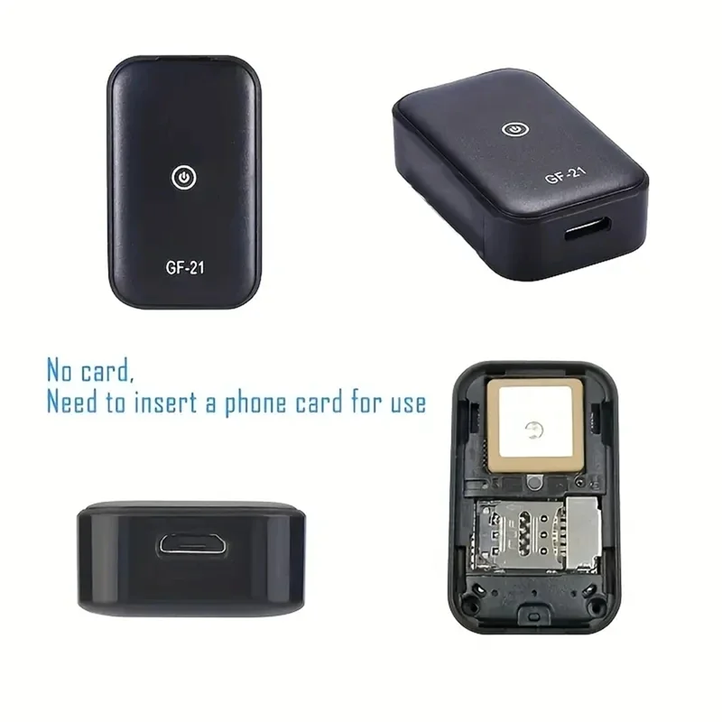 Rastreador GPS ABKN-GF21 posicionamiento preciso Mini Cartracker rastreador GPS de bicicleta Universal para niños mayores y mayores