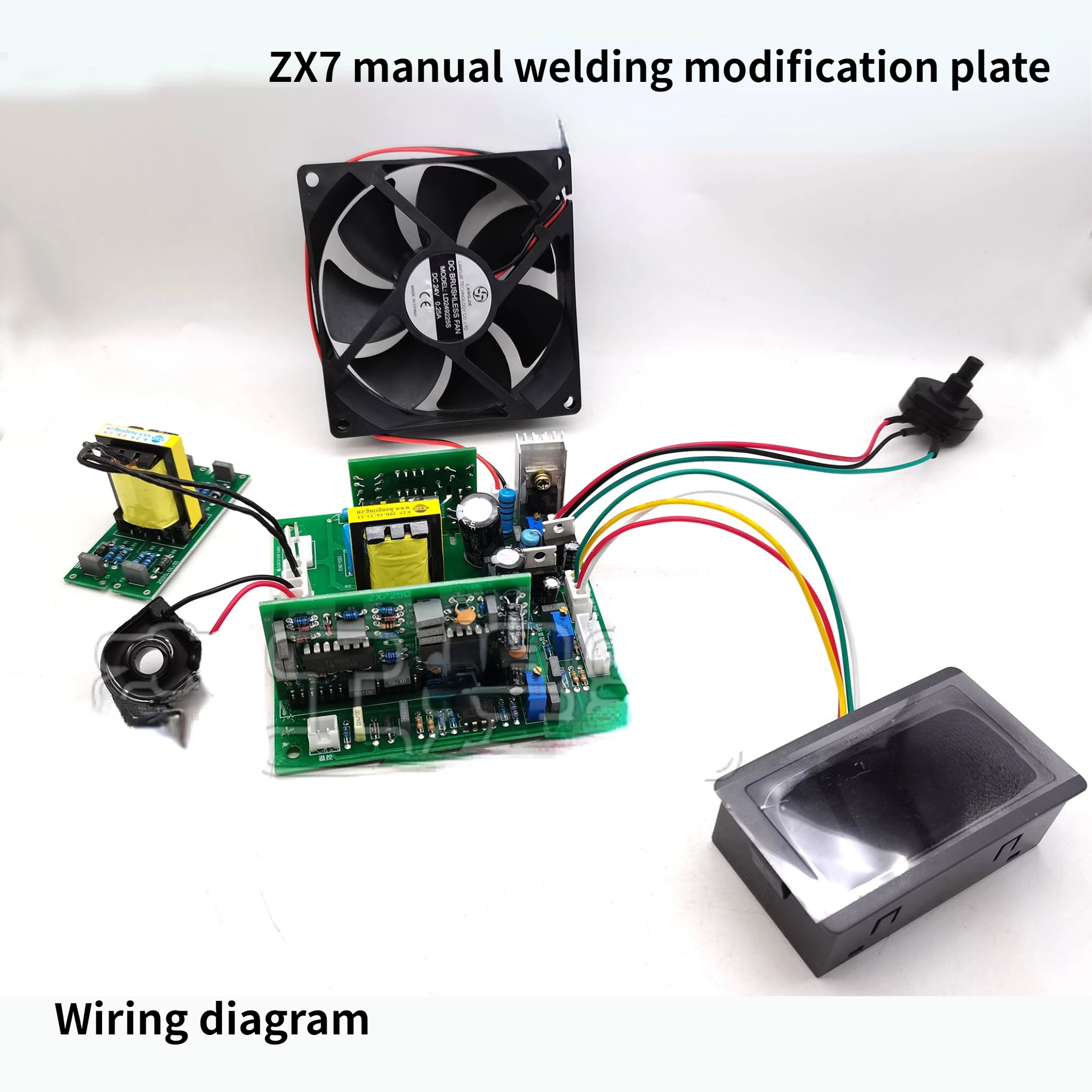 ZX7400/500 Manual Welding Control Board Modification IGBT Welding Machine Dual Power Circuit Board Repair