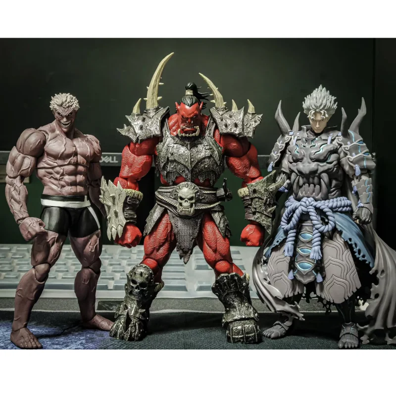 Memory Toys Original Adventurer World'S Second Bullet Figure Bounty Hunter Bloody Hand Morlock Orc Warrior Figurine Model Gifts