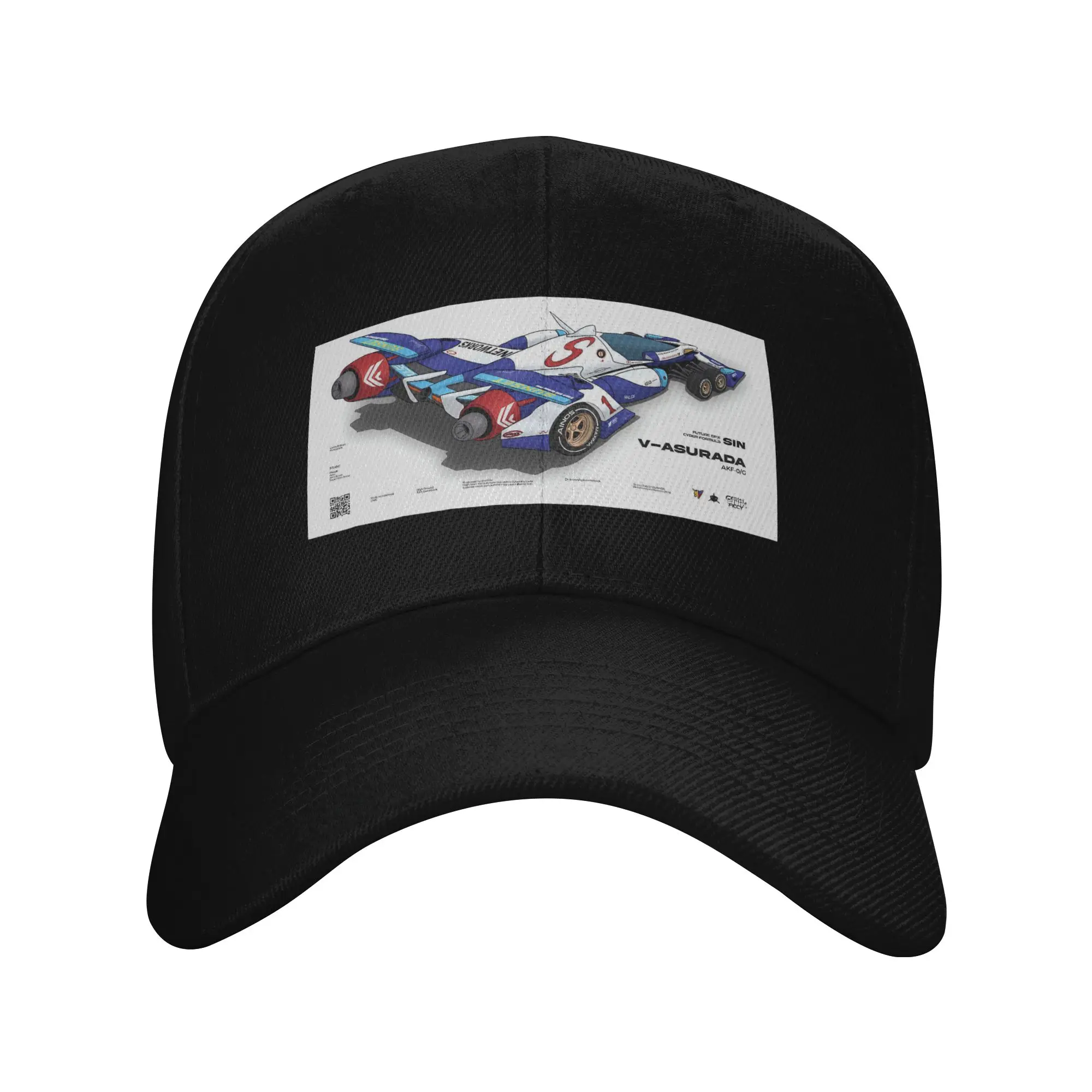 Cyber Formula Sugo - V-Asurada AKF-0 Trendy Baseball Cap Outdoor Photography Breathable Headwear