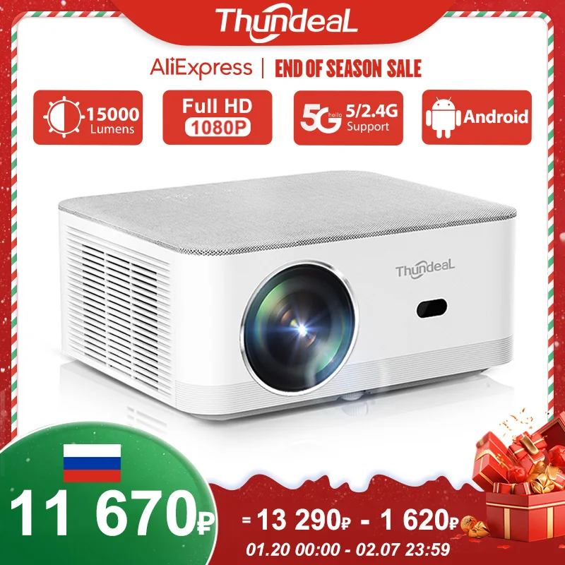 Мини проектор ThundeaL TD92 Pro