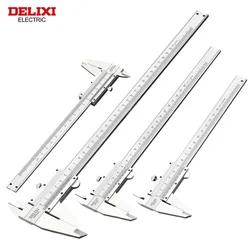 DELIXI ELECTRIC High Precision Caliper Stainless Steel Durable Inspection Tool Height and thickness measuring MachineryToolRuler