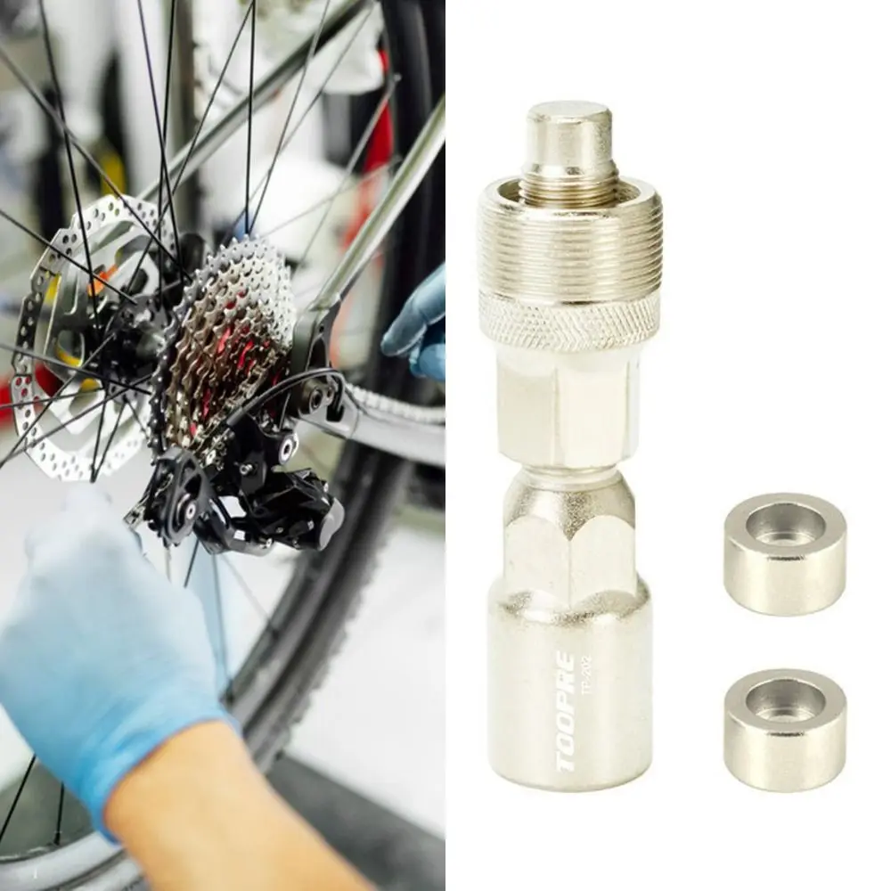 Silver Crankset Puller Dismantling Tool Square Hole/spline Bottom Bracket Bike Repair Tools Center Axis Bicycle Accessories New