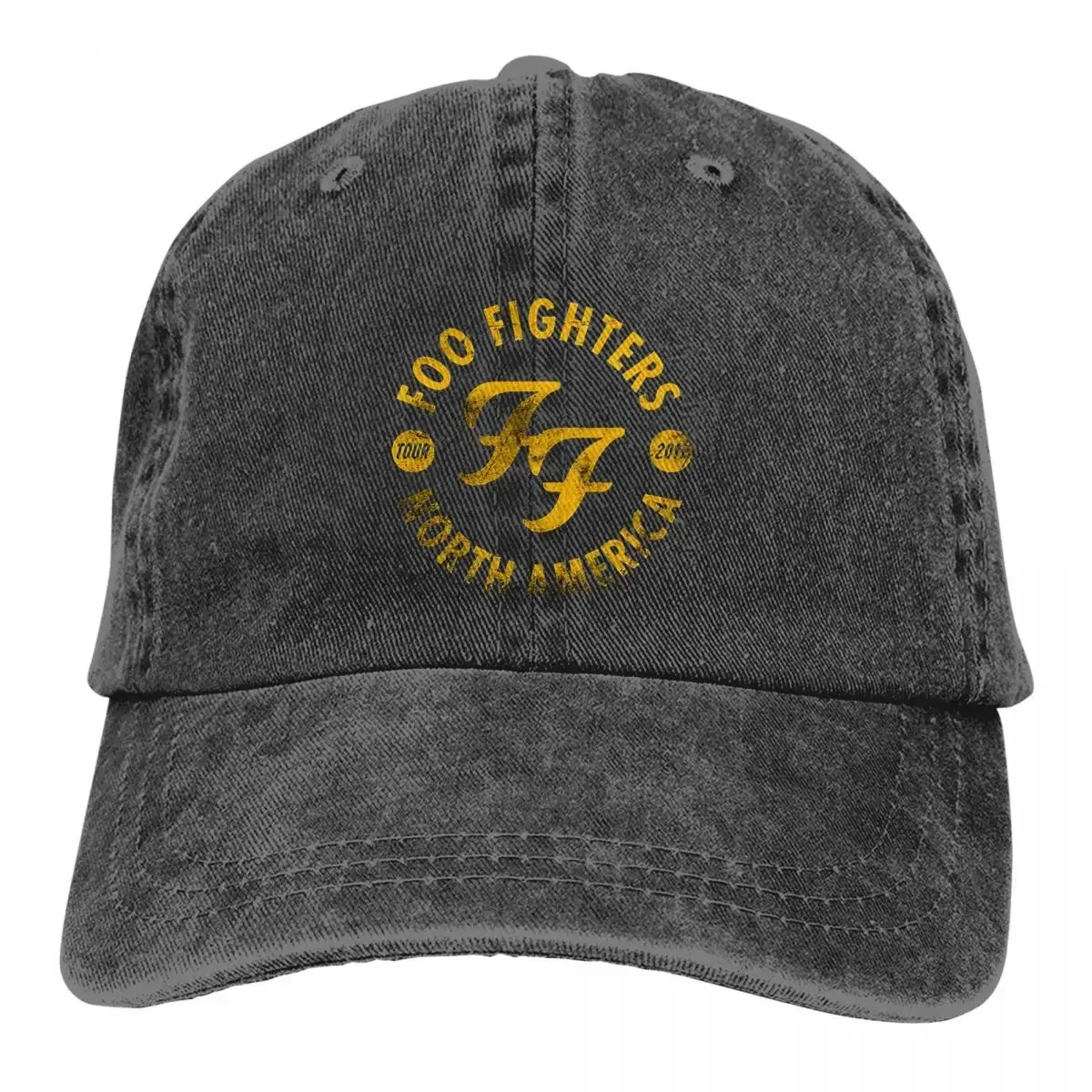 Gorra de béisbol lavada para hombre, gorro de béisbol con Cierre trasero, sombrero de papá, Foo Band Fighters, sombreros de Golf