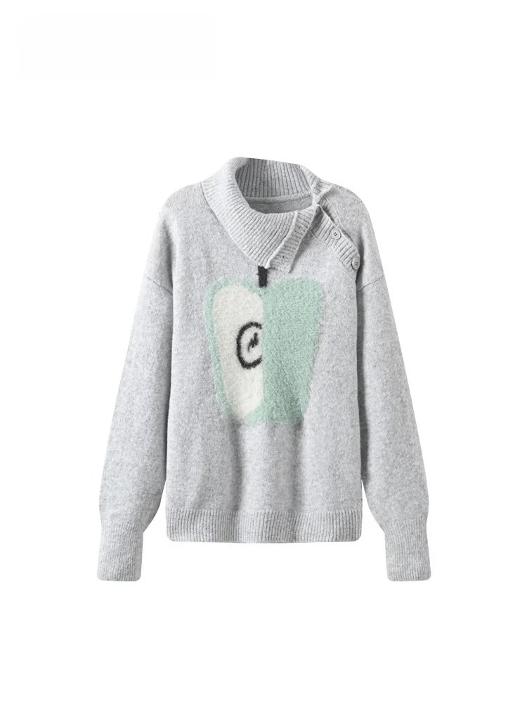 

CaraCLUB plus Size Long Sve Knitted Sweater Women's Autumn Winter New Sle Slimming Uneven Hemline Faionable Innerwear