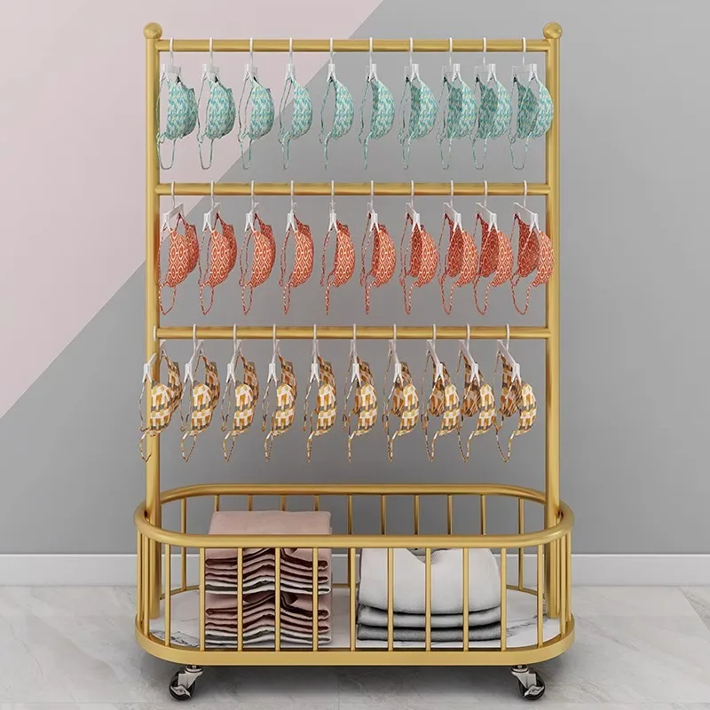 Display rack, underwear rack, store hook rack, basket, clothing store display rack, wall mounted