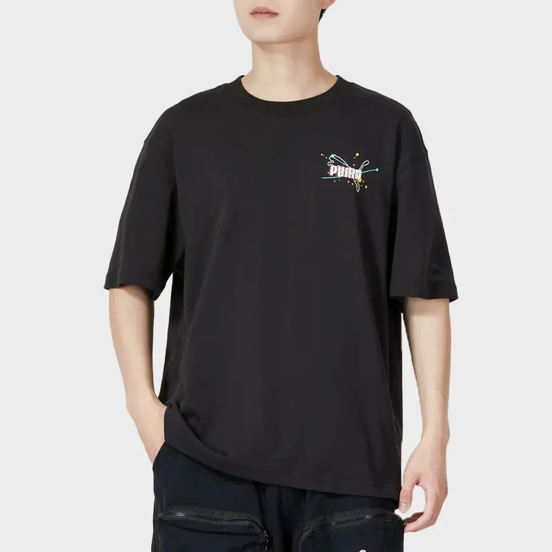 

Puma genuine summer new unisex breathable casual short sleeved T-shirt 624938-01