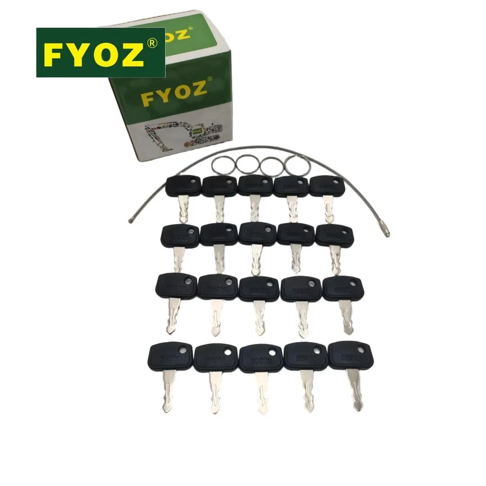 20PCS Ignition Key PL501-68920 For Kubota RTV500 RTV900 RTV B BX F GR ZD ZR Series Part