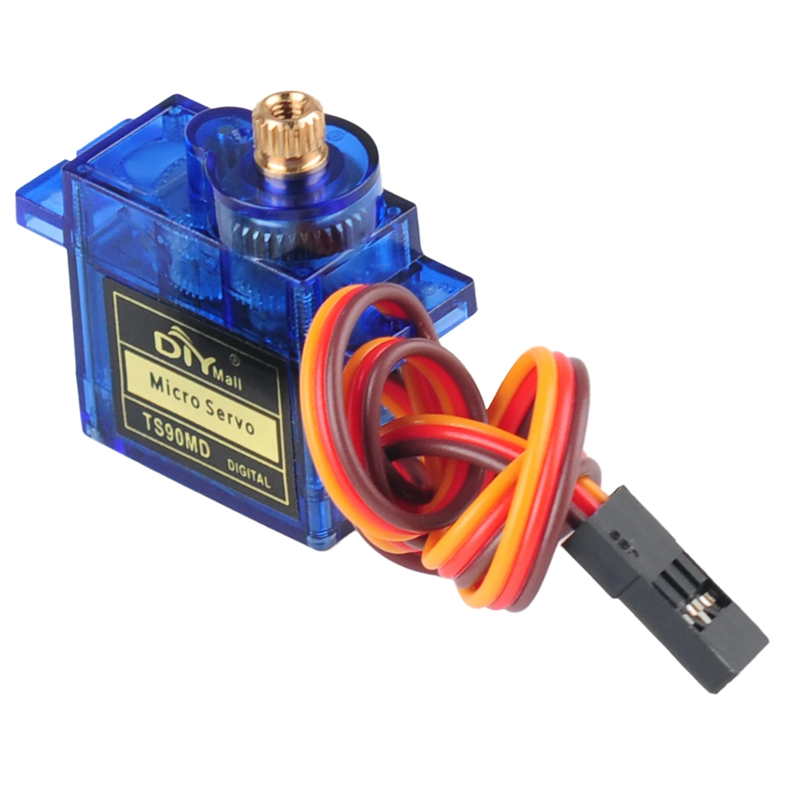 10PCS TS90MD 9g Digital Micro Servo Full Metal Gear 180/270/360° PWM Control 4.8-6.0V for RC Robot Plane Car