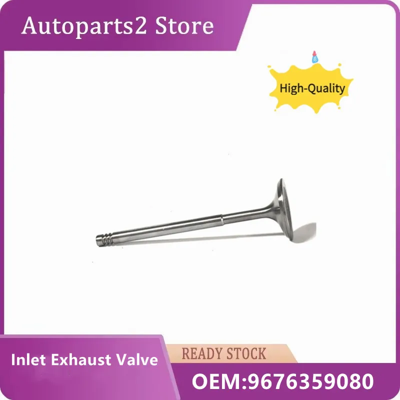 

6/12PCS 9676359080 R6805 9676359180 V95163 Inlet Exhaust Valve for Citroen C1 C3 C4 DS3 1.2 VTi Peugeot 108 2008 308