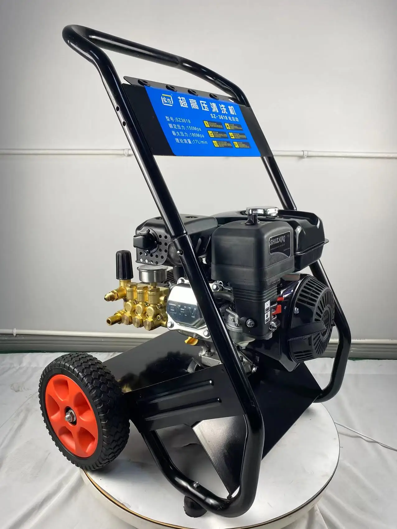 4800psi 212cc Gasoline High Pressure Washer 7.5hp 15hp 16hp Petrol Engine High Pressure Cleaner