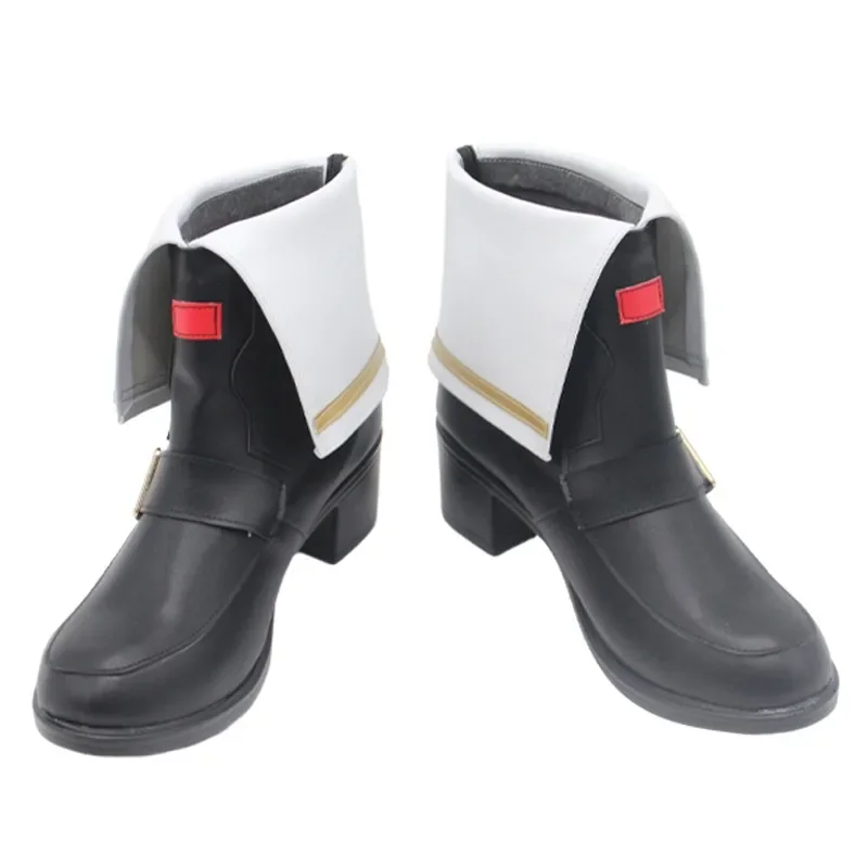 Game Girls Frontline Lynn Cosplay Shoes Halloween Carnival Boots Cosplay Prop Anime PU Leather Shoes Custom Made