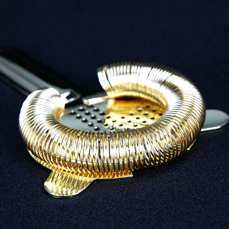 

Bar Cocktail Strainer Copper Plated Gold Plated New Ice Strainer Bar Tool Silver/Copper/Gold Barware