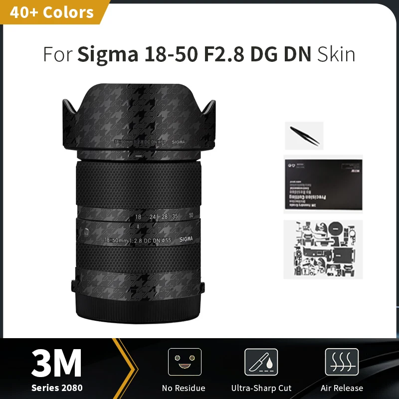 For Sigma 18-50mm Skin Sigma 18-50mm F2.8 DG DN Camera Lens Sticker Scratch-resistant protective film full coverage protection