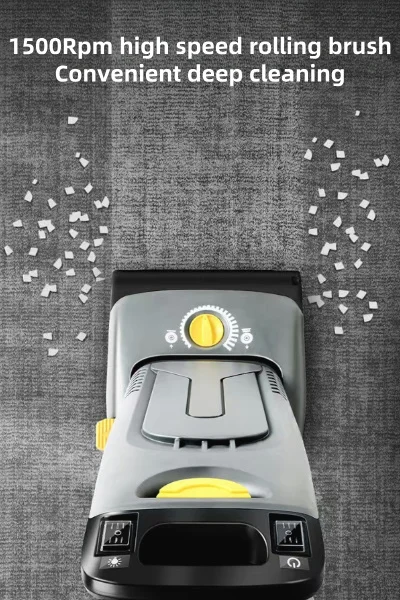 Handheld Upright Carpet Vacuum Cleaner High-power Floor Scrubber Hand-push Sweeper Scrubber and Mop Machine in Factory Price