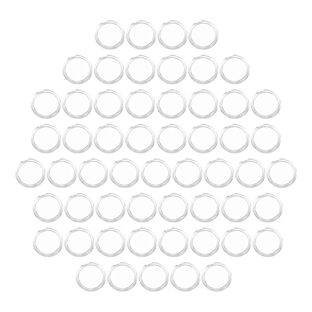 

200pcs Collection Box Acrylic ganizer Clear Storage Case Medal Holders Display Capsules Dustproof Keeper