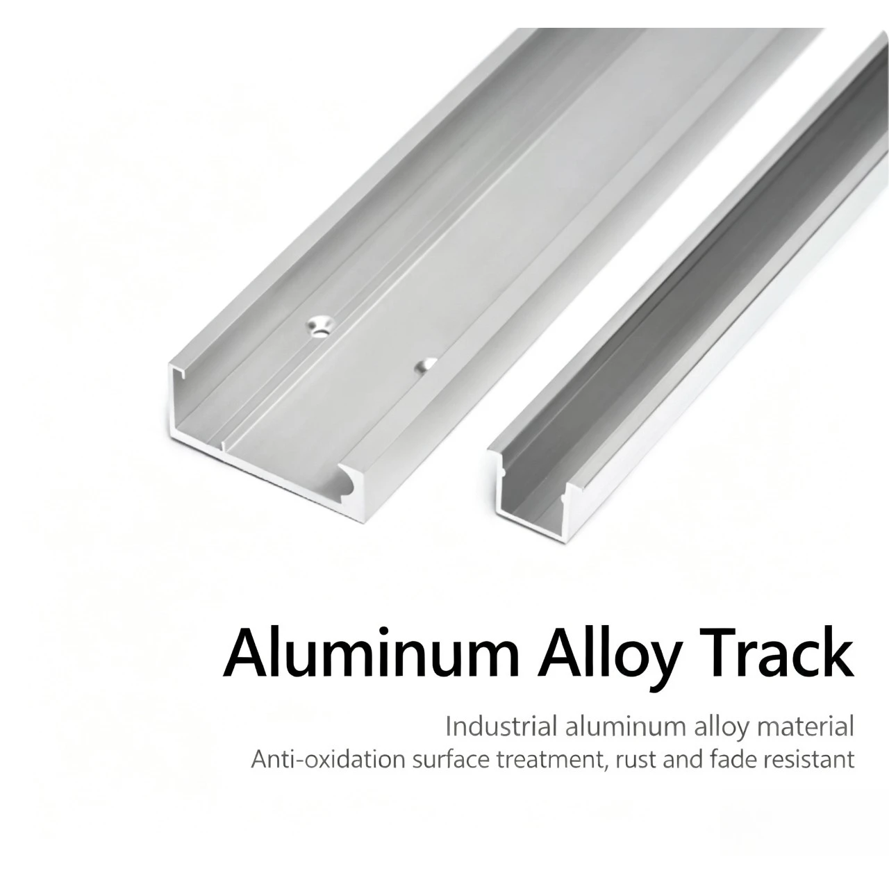Two-way Buffer Sliding Door Rail Slide Accessories Hardware Trackless Ghost Door Hardware Kitchen Bedroom Sliding Invisible