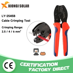 Solar Connectors Plier Crimping Tool for 2.5/4/6mm2(14-10AWG) Crimping pliers Wire stripper PV Connector Wrench