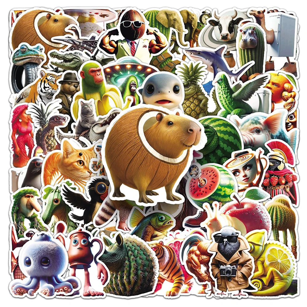 yZ[z10/30/50 C^A Brainrot Tung Tung Tung Sahur XebJ[q̂ DIY bvgbvdbԂ̃X[cP[XXebJ[