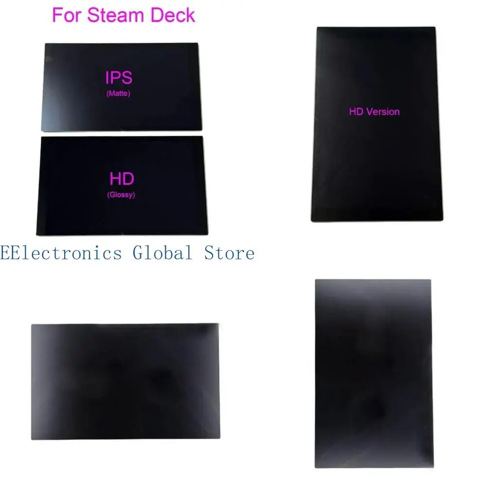 

462B Game Console Repair Parts Digital Anti-Glare IPS Screen For Steamdeck Replacement Parts Console Parts