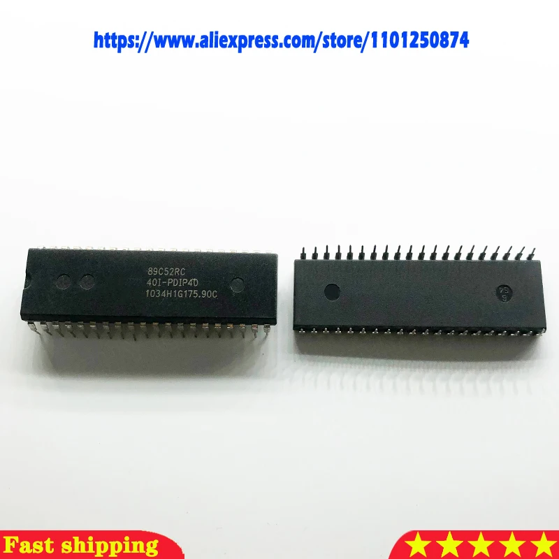 5pcs/lot STC89C52RC-40I-PDIP40 STC89C52RC 89C52RC STC90C52RC-40I-PDIP40 STC90C52RC STC90C52RC-40C-PDIP40 STC90C52 DIP40 In Stock