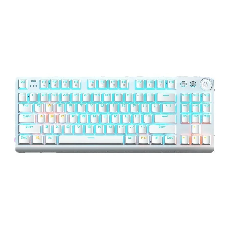 

Mechanical keyboard wireless bluetooth three-mode