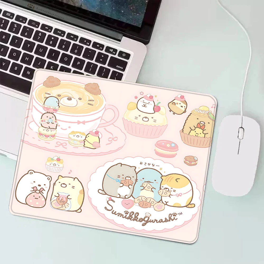 Cartoon Cute Sumikkos-gurashis Gaming Mouse Pad XS Small Mousepad for PC Gamer Desktop Decoration Office Mouse Mat Deskmat Rug