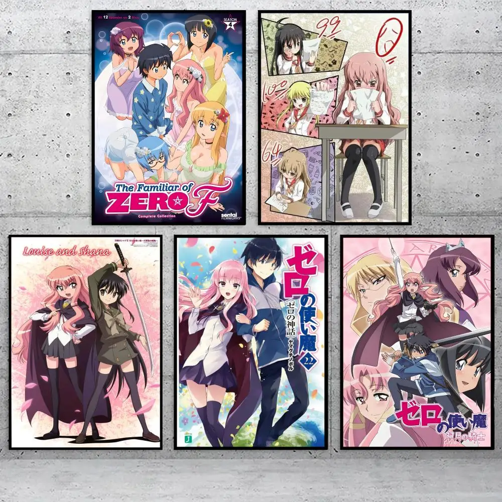 Милый постер Z-Zero no T-TsukaimaS, праздничные подарки, украшение, предназначенное для дома, ресторана, офиса, космического настенного искусства