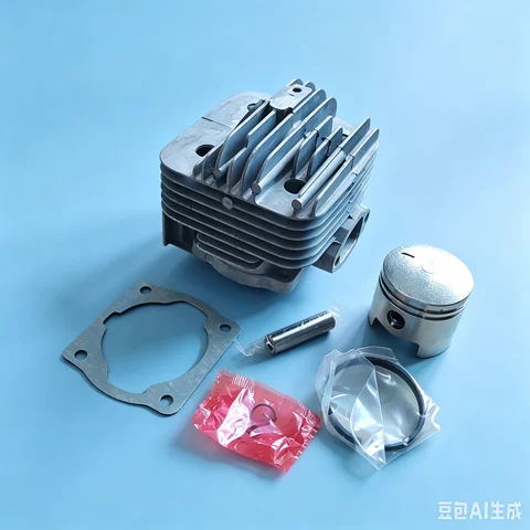 44mm ABR52 Rod Decoupler Cylinder and piston kit for Trimmer Alpine B52 SBC 253 52CC 1E44F-5BAG
