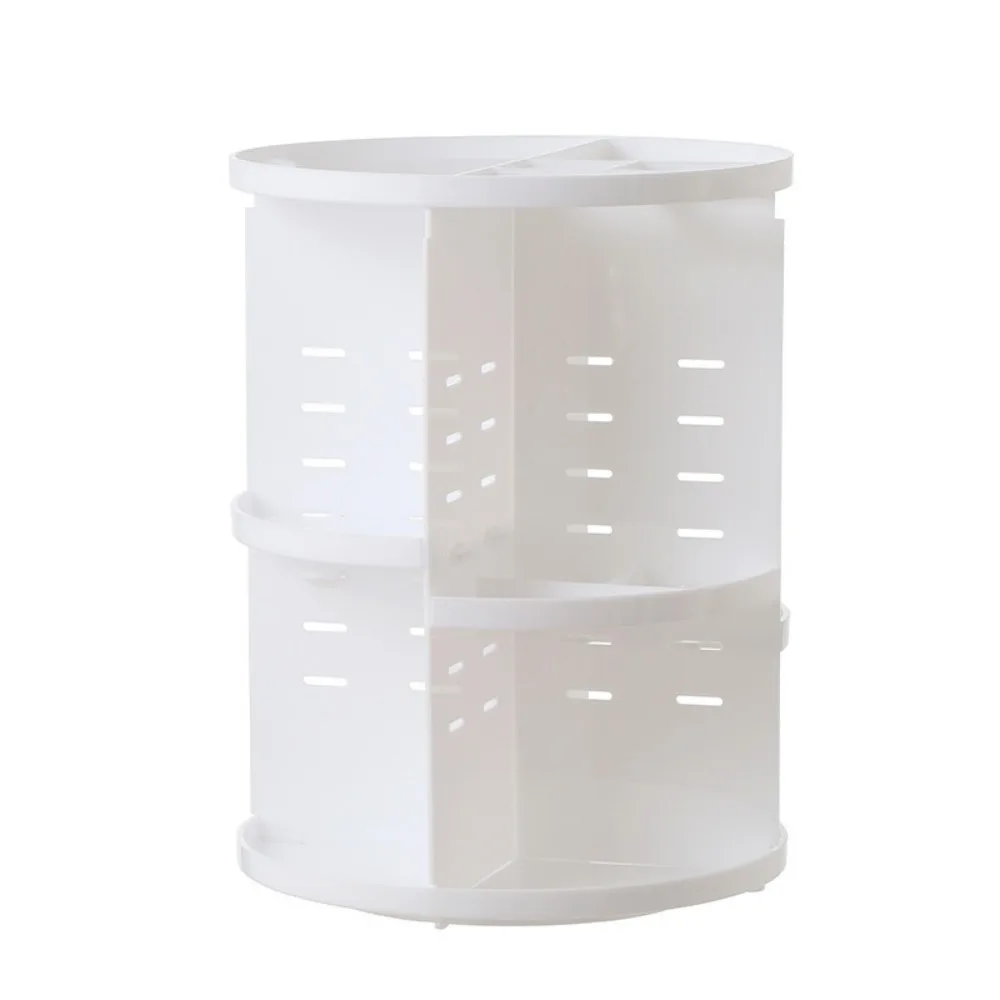 

Space Saving Rotating Display Stand Adjustable Large-capacity Desktop Storage Rack 360 Degree Rotating Cosmetic Storage Box