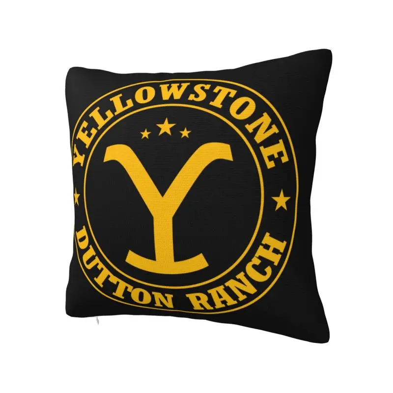 Yellowstone Dutton Ranch Cushion Covers Soft Luxury Pillow for Car Sofa