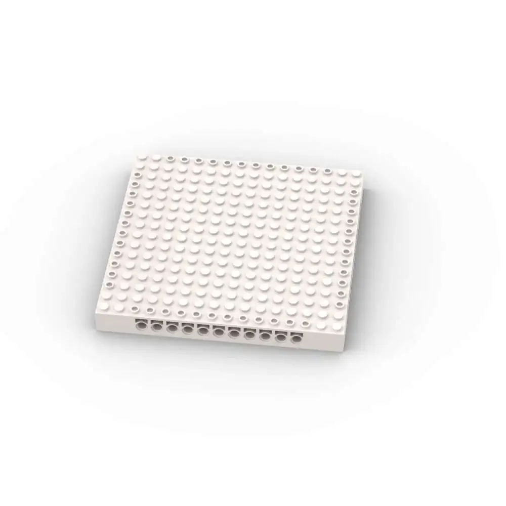 MOC 1PCS Stacking 65803 Base Board Plate Substitutable Brick 16x16x1 1/3 With Holes Building Block Toy Adults Boys Holiday Gifts