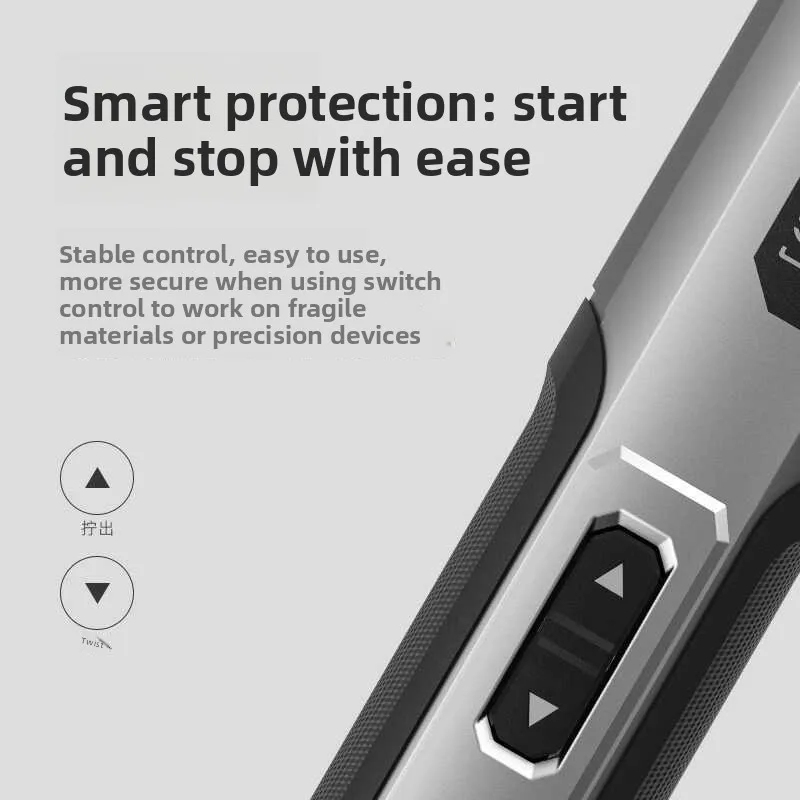 4V Cordless Electric Screwdriver Rechargeable Mini Power Screwdriver with 3 Torque Settings, LED Light and Type-C Charging for