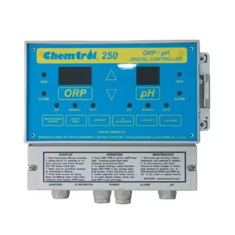 

Swimming Pool Automatic PH & ORP Meter Pool Ec Controller Digital