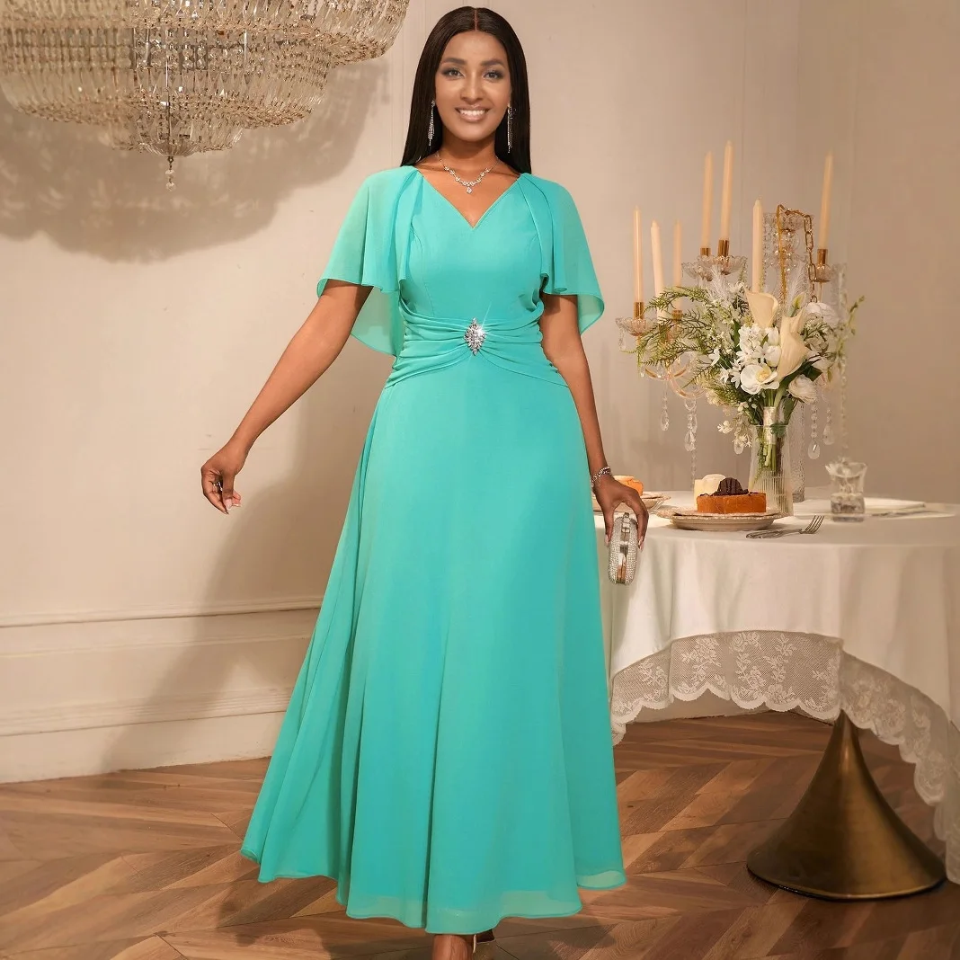 V-Neck Ruffle Sleev… - image