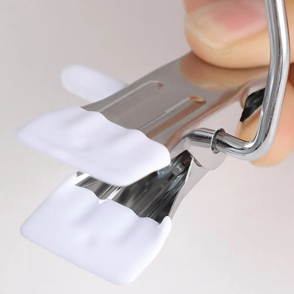 Neat Organized Hanger Clip Hanger Clip for Clothes 10pcs Metal Hanger Clips with Soft Rubber Coating Space-saving for Clothes