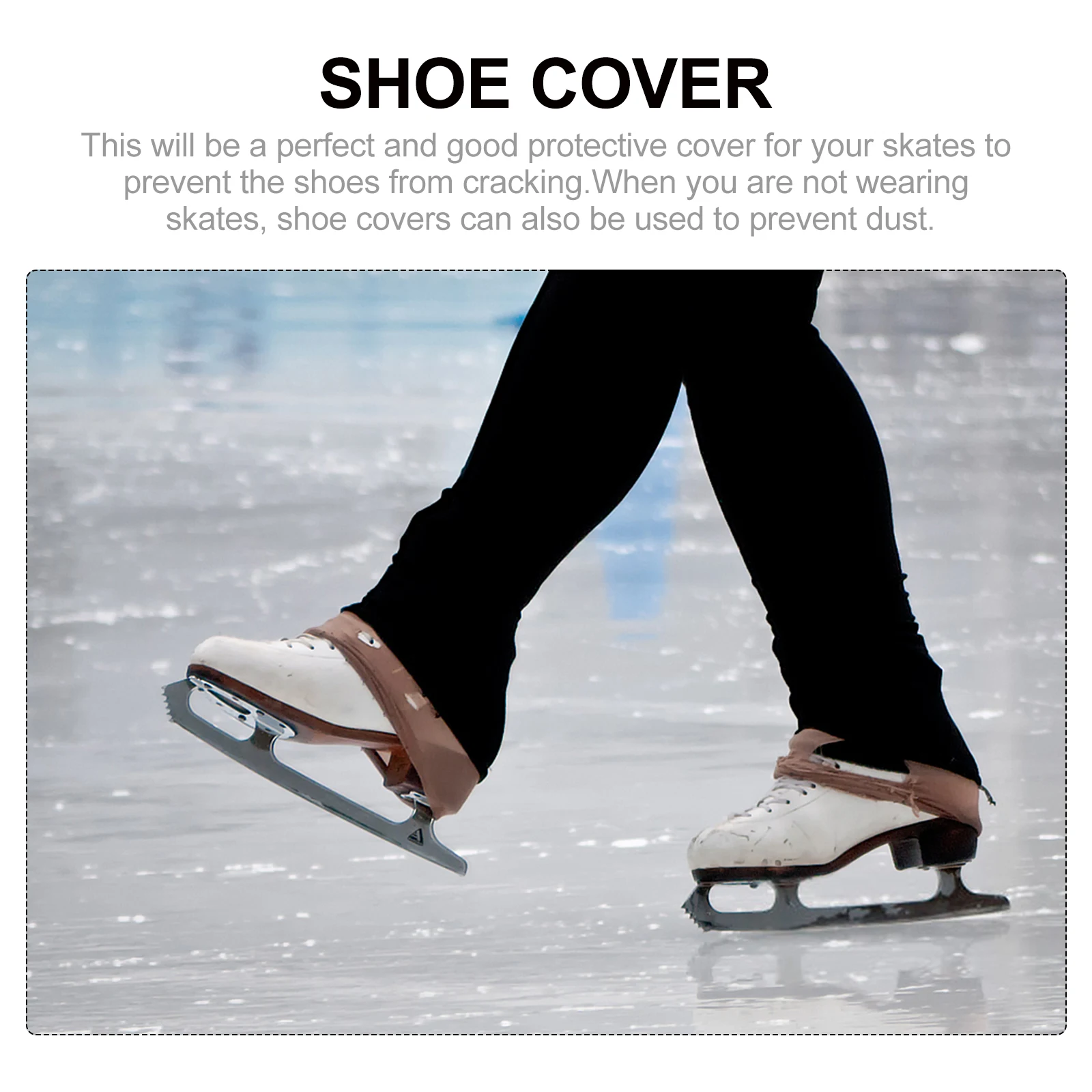 

Velvet Shoe Cover Ice Skate Covers for Boots Skating Accessories Hockey Skates Roller Child