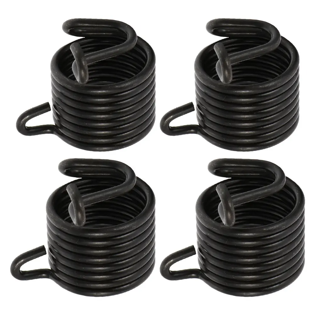 4Pcs Steel Air Hammer Retainer Springs Compression Replacement Parts for Pneumatic Tool Models 150 190 250 High Strength Long