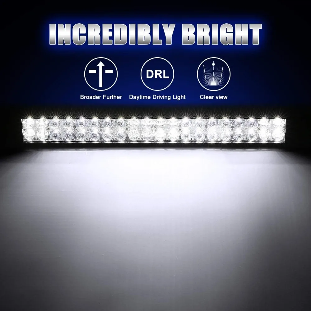 

Bar Furniture-52 22 4 Inch 32000LM 6000K LED Light Bar Flood Spot Beam Combo for Truck SUV ATV UTV Boat