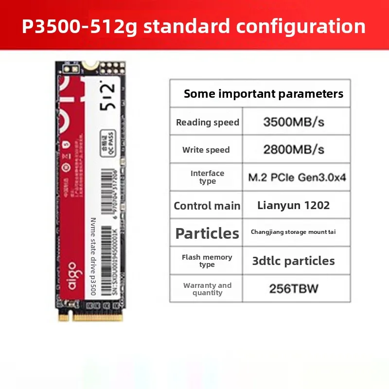 P3500 SSD SSD M.2 NVMe-protocol PCIe quad-channel notebook