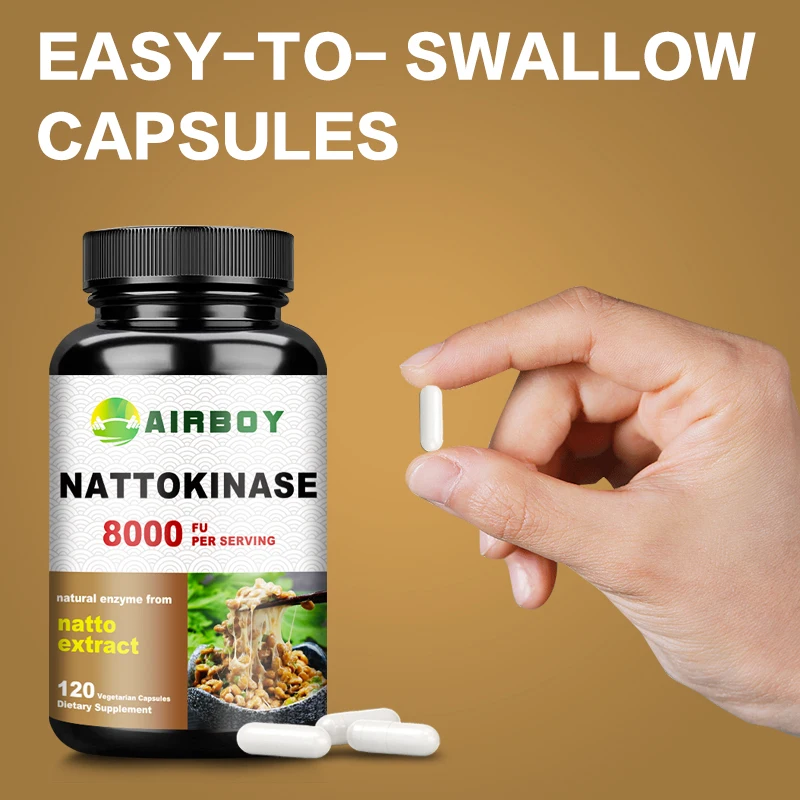 Nattokinase Supplement - Promotes Overall Heart and Cardiovascular Health