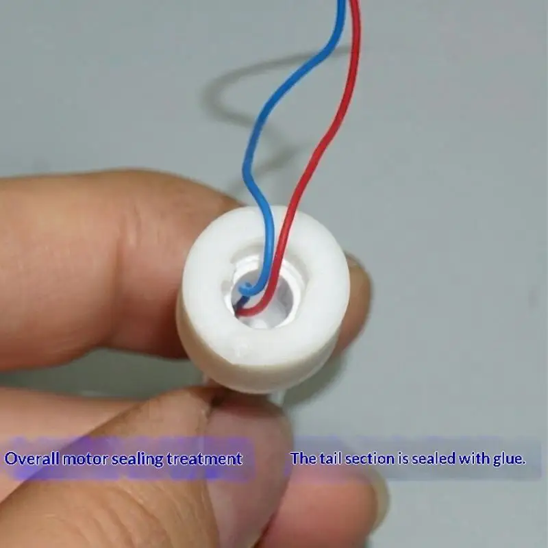 NEW 1/3Pcs Mini Waterproof Vibration Rod Motor Strong Vibrating Motor DC1.5V‑3.7V For Electric Toothbrush DIY Polishing Grinding