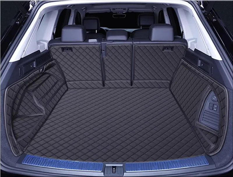 Good quality! Special car trunk mats for Volkswagen Touareg 2024-2019 waterproof boot carpets cargo liner cover for Touareg 2023